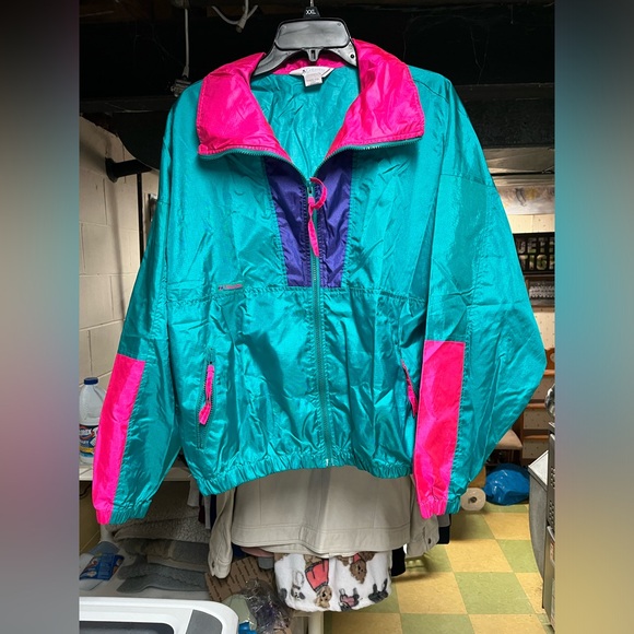 Columbia Jackets & Blazers - Columbia Teal and Pink Ski Jacket